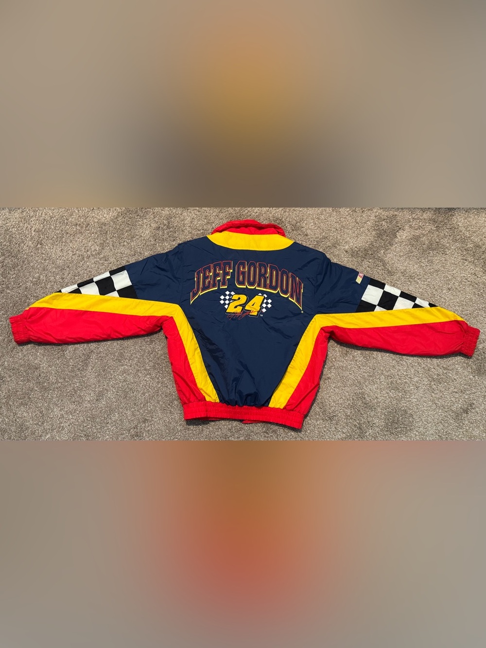 Kids Racing Puffer Jacket - Picture 2 of 8